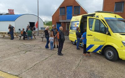 Benefiet rit door Red Knights t.b.v. Zeeuwse WensAmbulance