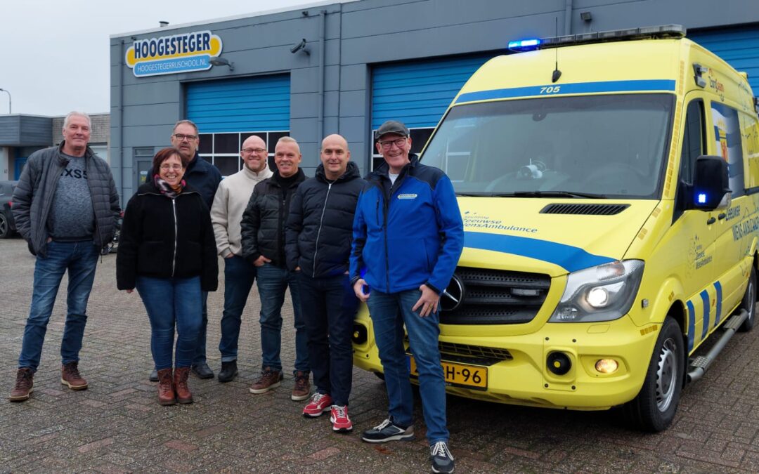 Jaarlijkse scholing voor vrijwilligers conform de kwaliteitnormen van de Samenwerkende Wensambulances Nederland