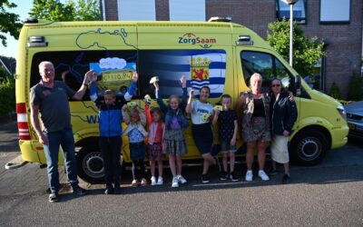 Kinderen halen geld op voor de Zeeuwse WensAmbulance
