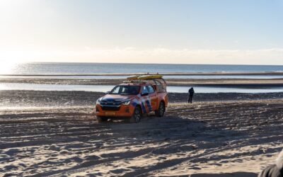 Mooie samenwerking tussen de Zeeuwse WensAmbulance en de Strandreddingsbrigade Westerschouwen