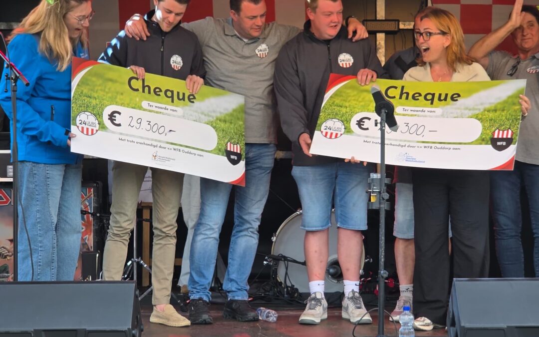 WFB zet zich 24 uur lang in voor het goede doel